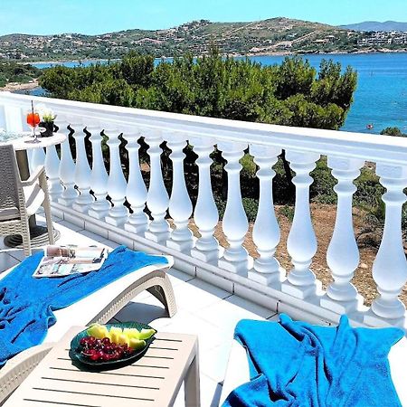 Dea Del Mare Complex In Front Of The Sea. Villa Sounion Exterior photo