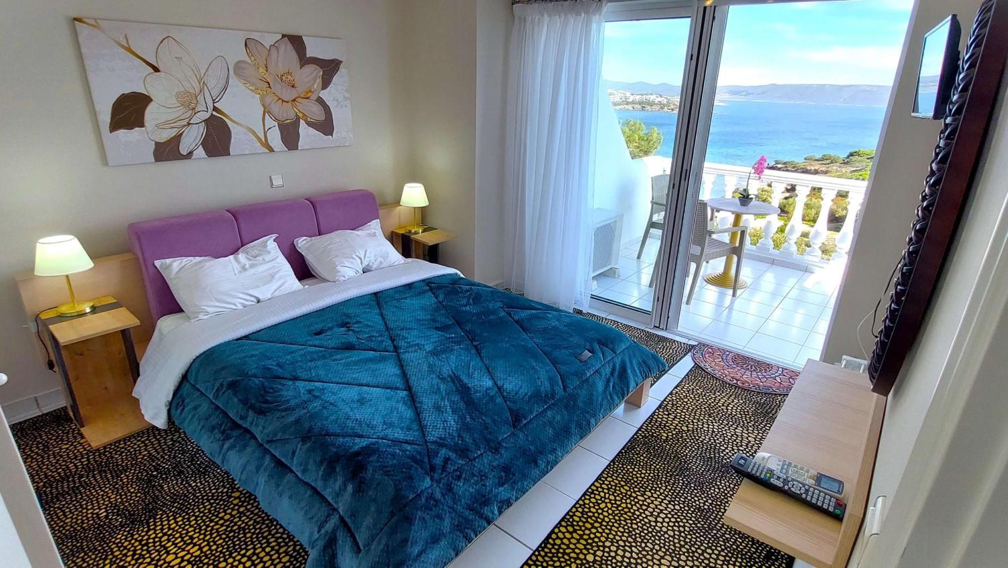 Dea Del Mare Complex In Front Of The Sea. Villa Sounion Exterior photo