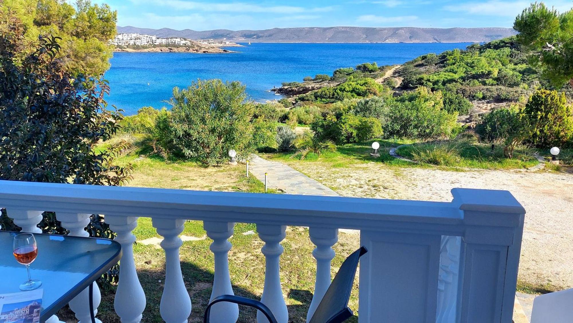 Dea Del Mare Complex In Front Of The Sea. Villa Sounion Exterior photo
