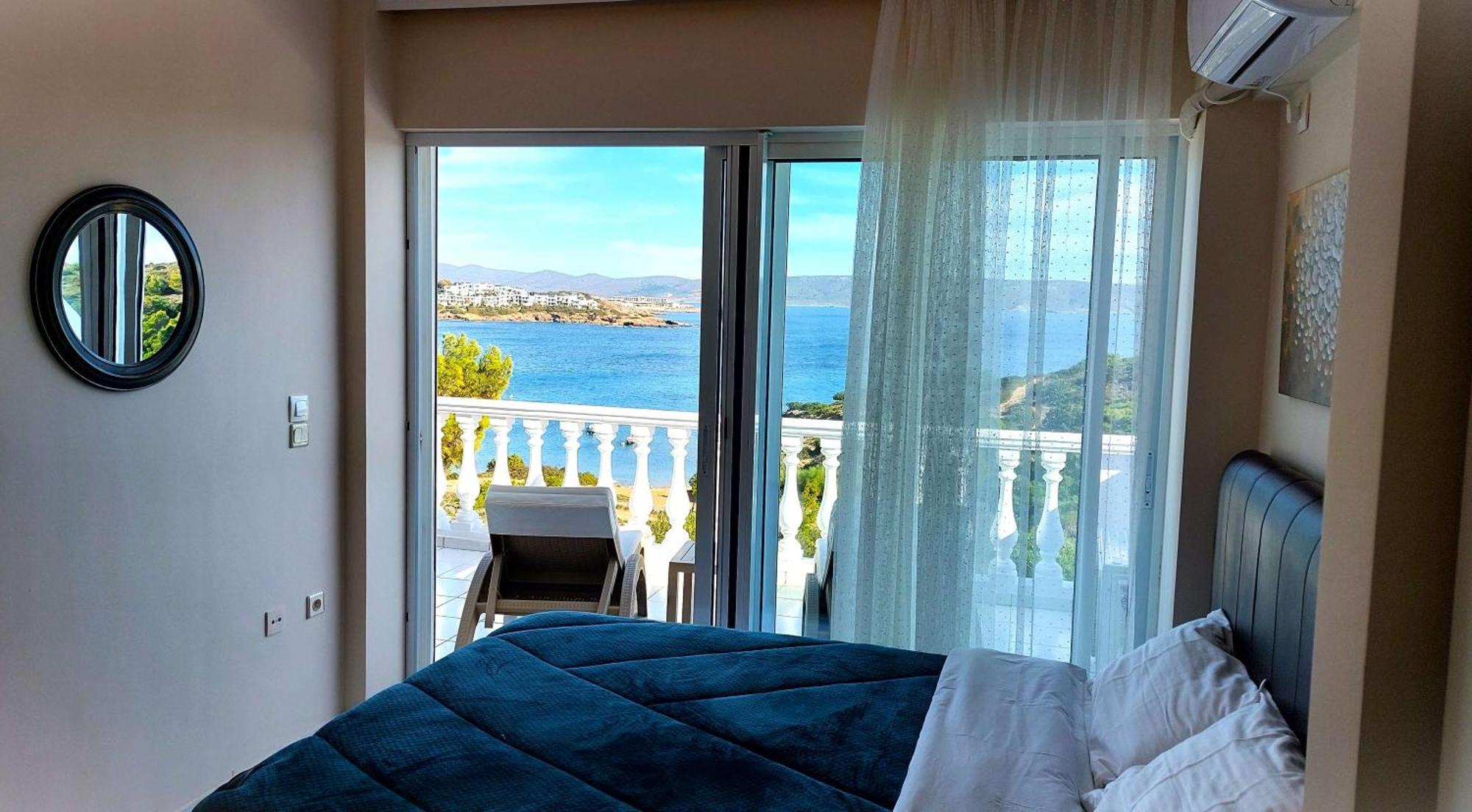 Dea Del Mare Complex In Front Of The Sea. Villa Sounion Exterior photo